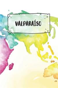 Valparaíso: Ruled Travel Diary Notebook or Journey Journal - Lined Trip Pocketbook for Men and Women with Lines