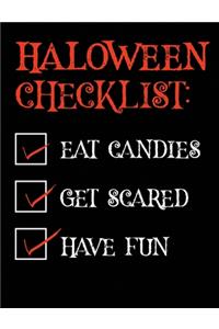 Halloween Checklist