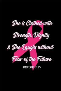 She is Clothed with Strength, Dignity & She Laughs without Fear of the Future PROVERBS 31