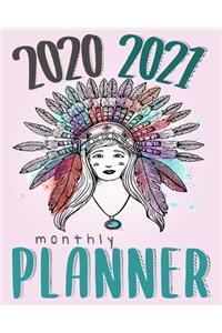 2020-2021 Monthly Planner