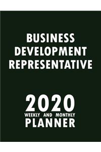 Business Development Representative 2020 Weekly and Monthly Planner