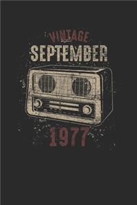 Vintage September 1977