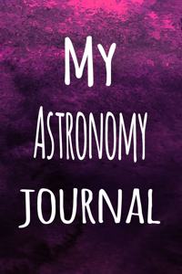 My Astronomy Journal