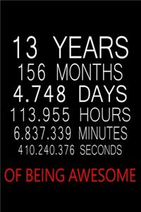 13 Years Of Being Awesome