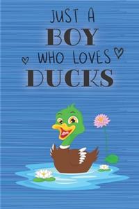 Just a Boy Who Loves Ducks