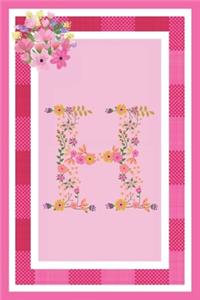 H - Monogram Journal