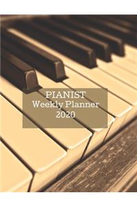 Pianist Weekly Planner 2020