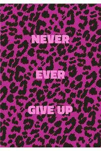 Never Ever Give Up