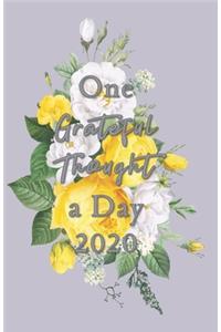 One Grateful Thought a Day 2020