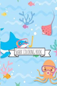 Shark Coloring Book