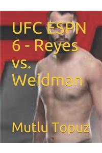 UFC ESPN 6 - Reyes vs. Weidman