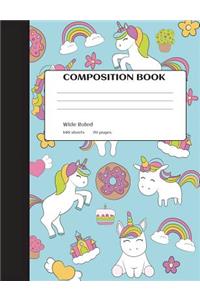 Unicorn Composition Notebook