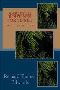 Assorted Routines For VB.Net