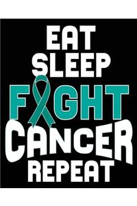 Eat Sleep Fight Cancer Repeat