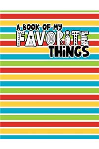 A Book of My Favorite Things