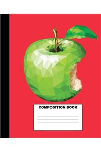 Apple Composition Book
