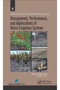 Management, Performance, and Applications of Micro Irrigation Systems