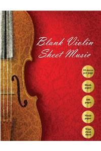 Blank Violin Sheet Music