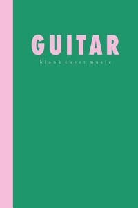 Guitar Blank Sheet Music