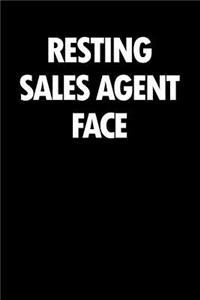 Resting Sales Agent Face