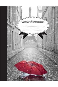 Composition Notebook, 8.5 x 11, 110 pages