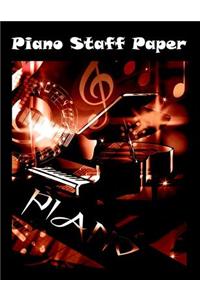 Piano Staff Paper