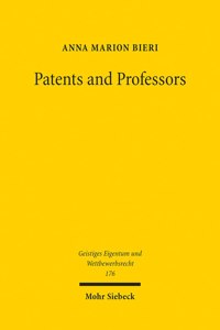 Patents and Professors