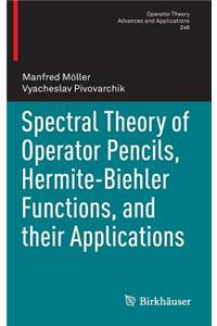 Spectral Theory of Operator Pencils, Hermite-Biehler Functions, and Their Applications