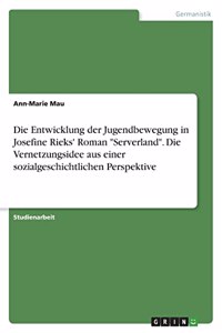 Entwicklung der Jugendbewegung in Josefine Rieks' Roman "Serverland". Die Vernetzungsidee aus einer sozialgeschichtlichen Perspektive