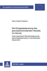 Die Ertragsbesteuerung Des Grenzueberschreitenden Handels Im Internet