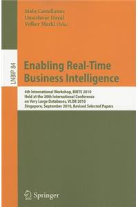 Enabling Real-Time Business Intelligence