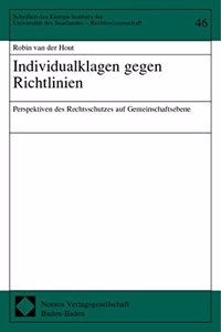 Individualklagen Gegen Richtlinien