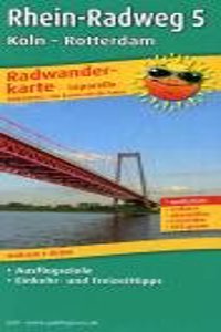Rhein Radweg 5 Cologne - Rotterdam bicycle map