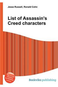 List of Assassin's Creed Characters