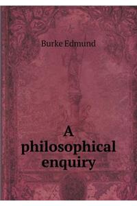 A Philosophical Enquiry