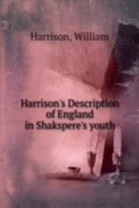 HARRISONS DESCRIPTION OF ENGLAND IN SHA