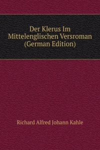 Der Klerus Im Mittelenglischen Versroman (German Edition)