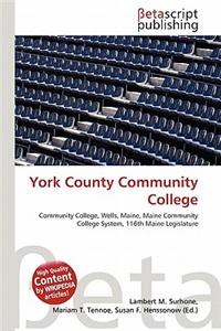 York County Community College