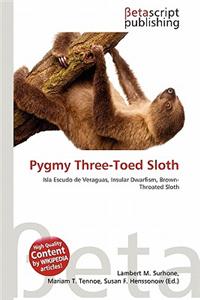 Pygmy Three-Toed Sloth