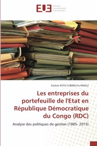 Les entreprises du portefeuille de l'Etat en République Démocratique du Congo (RDC)