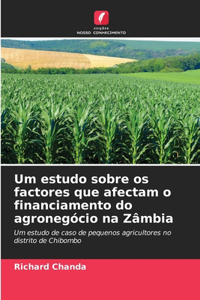 Um estudo sobre os factores que afectam o financiamento do agronegócio na Zâmbia