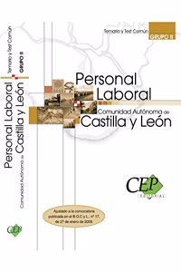 Personal Laboral de la Comunidad Autonoma de Castilla y Leon. Grupo II. Temario y Test Comun (Coleccion 765) (Spanish Edition)