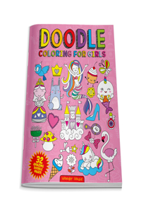 Doodle Coloring For Girls (Doodle Coloring Books)