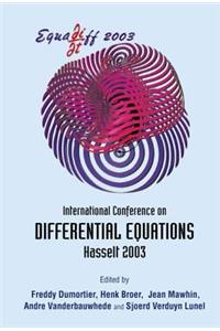 Equadiff 2003 - Proceedings of the International Conference on Differential Equations