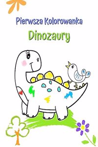 Pierwsza Kolorowanka Dinozaury