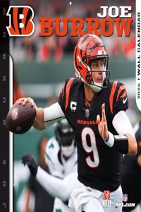 Cincinnati Bengals Joe Burrow 2024 12x12 Player Wall Calendar