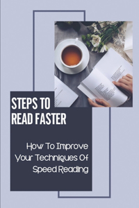 Steps To Read Faster