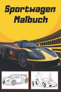 Sportwagen Malbuch