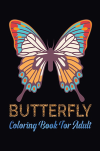 Butterfly Coloring Book For Adult