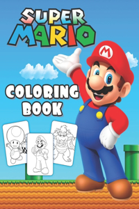 Super Mario Coloring Book: 41 Illustrations for Kids